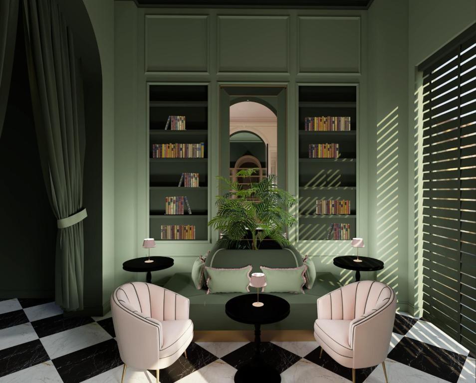 Hotel La Gemma Florence Extérieur photo The Library